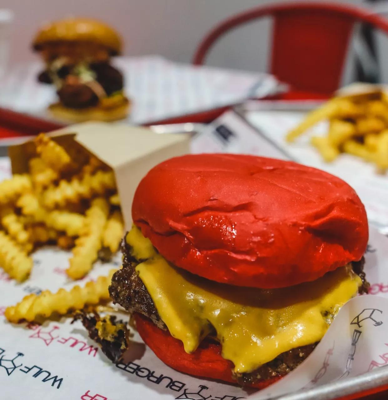 Wulf Burger in Frisco Serves Eye-Catching Burgers, Including Vegan Options