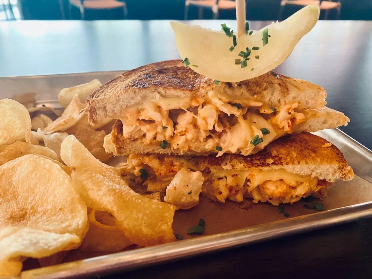 In Grilled Cheese Lobster Sandwich News, The Dock Has Opened in The Exchange