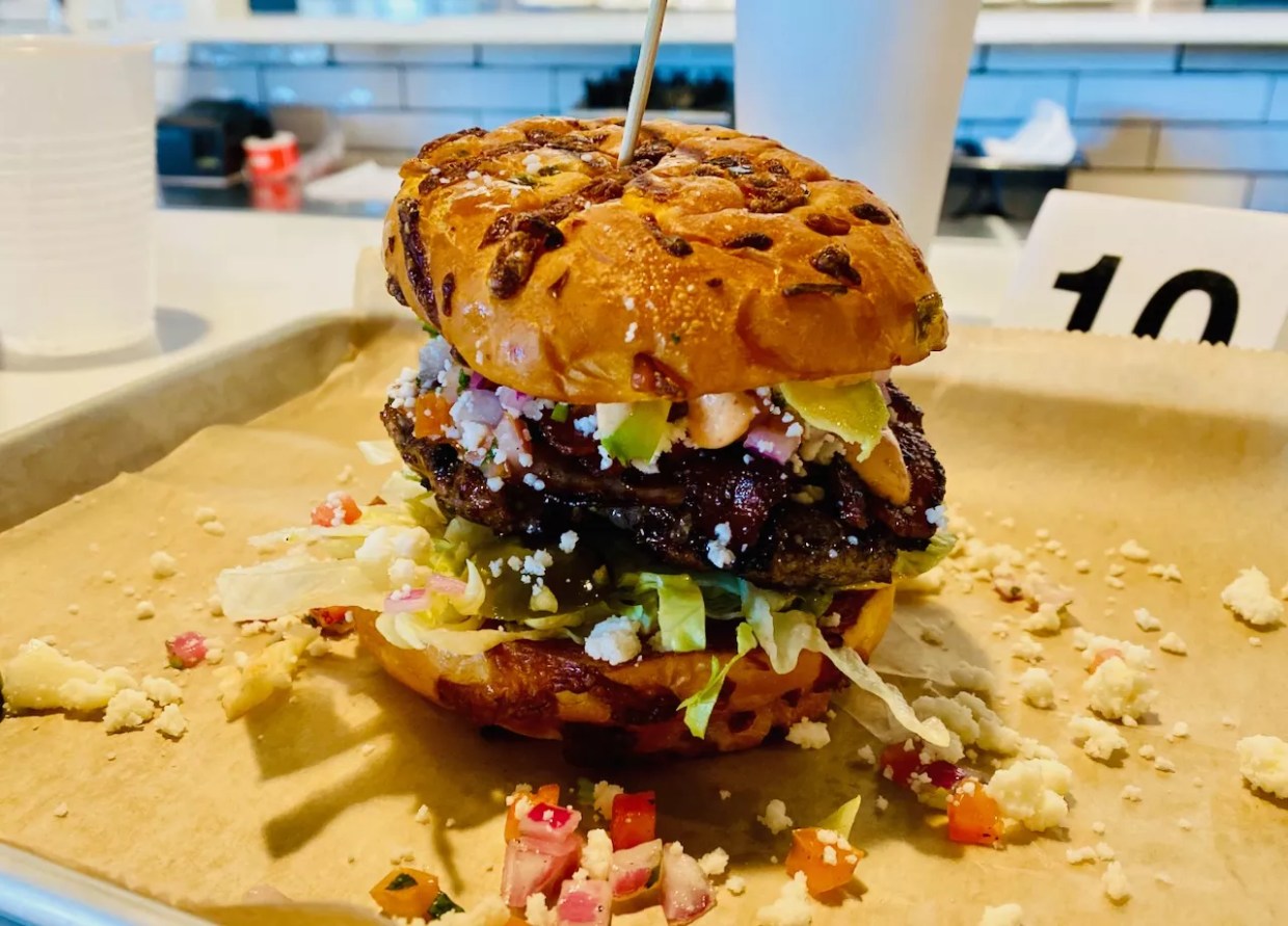 First Look: Pinpoint Burger Bar Has a Cake Shake, Poutine & Global Burgers