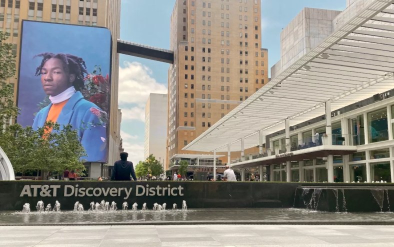 the exchange at AT&T Discovery distrct