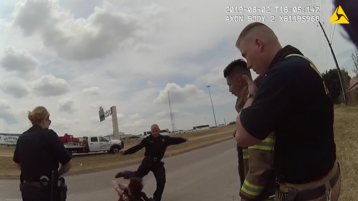 Video Shows Moment Dallas Fire-Rescue Employee Kicks Man in the Face