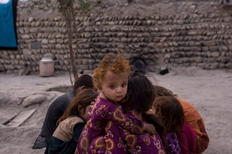afghan refugee family