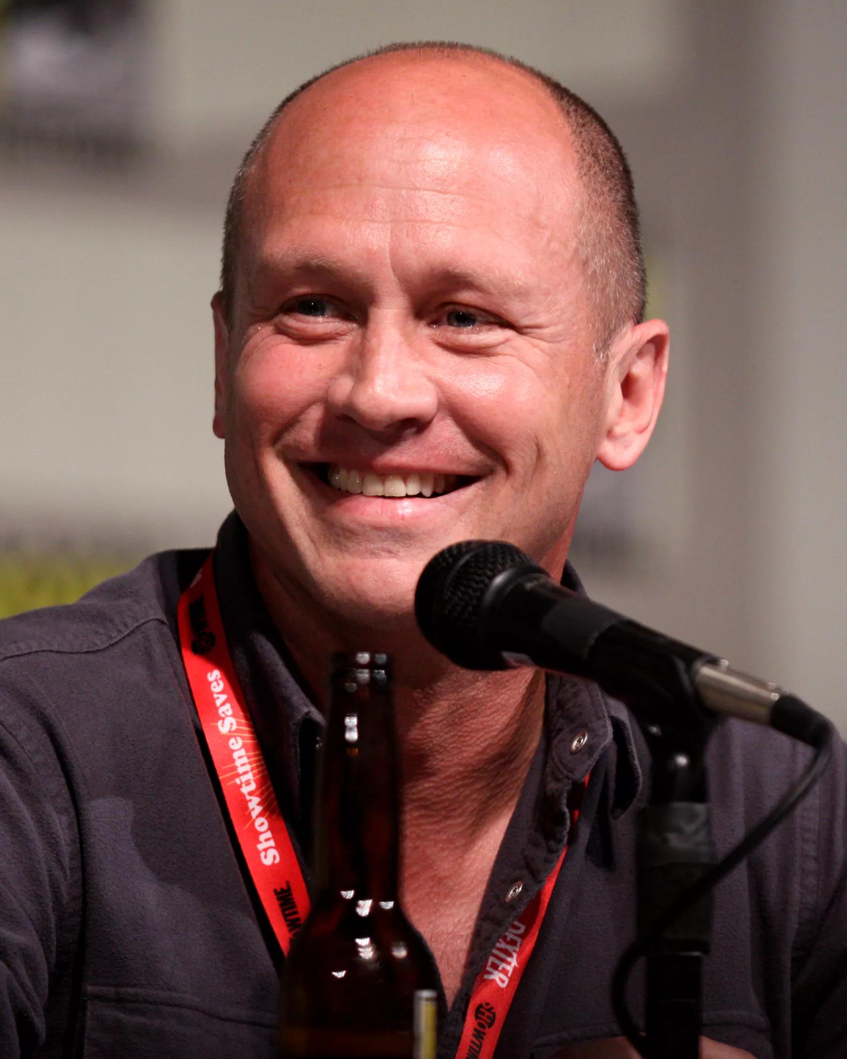 Mike Judge smiles at a press conference. His film Office Space, partly shot in North Texas, recently turned 25.
