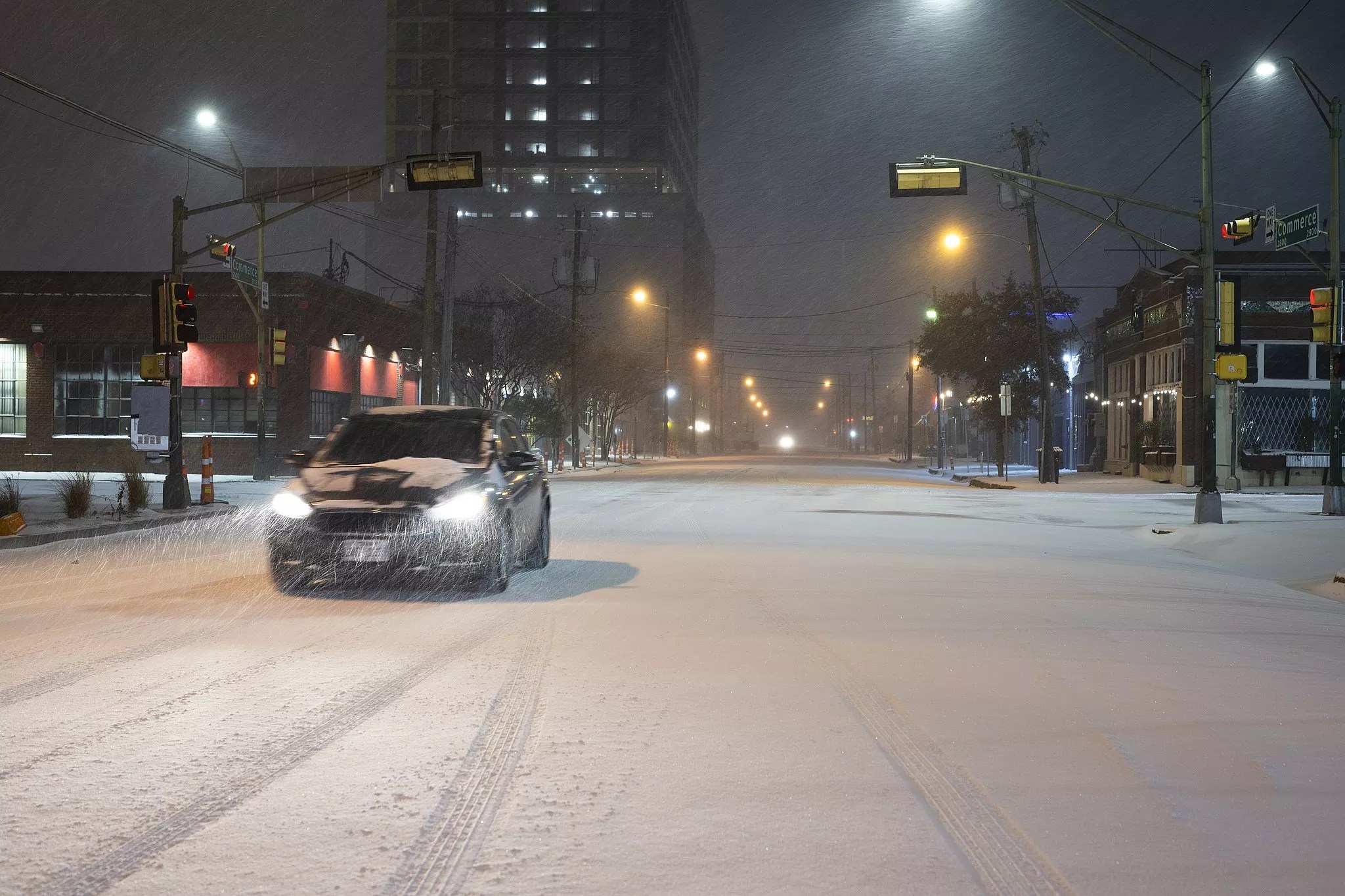 snowy weather