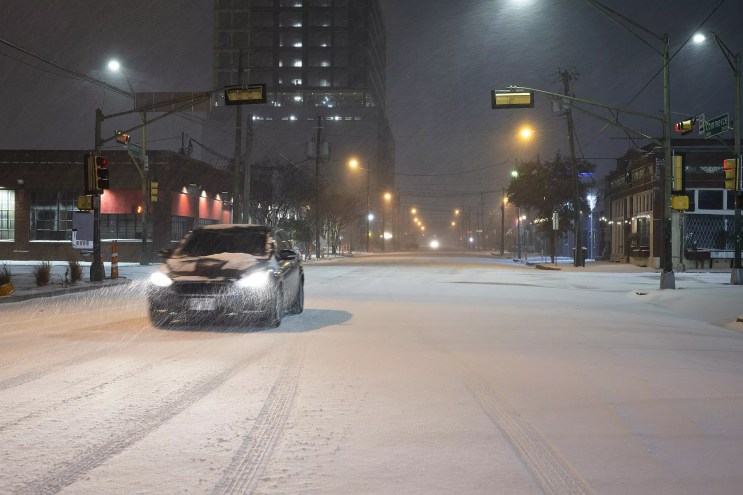 snowy weather