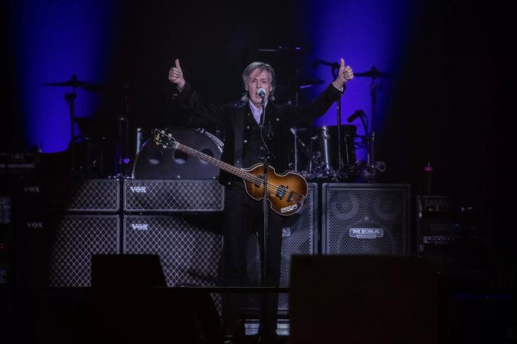 Man performing on stage