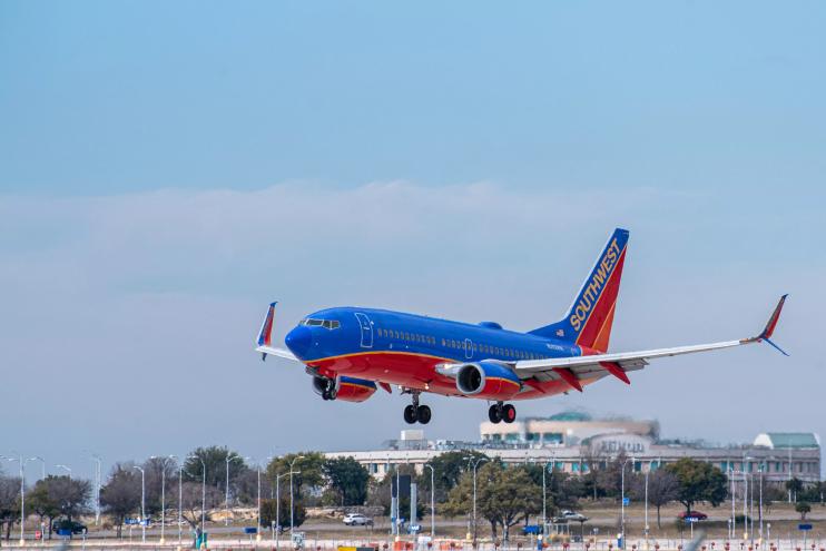 Southwest Airlines ariplane