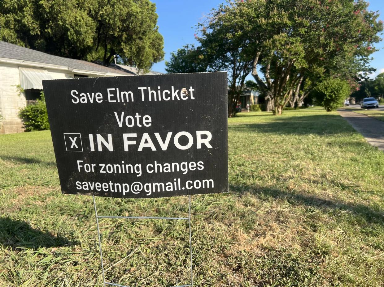 Dallas City Council to Vote on Zoning Changes Some Say Could Save Elm Thicket-Northpark