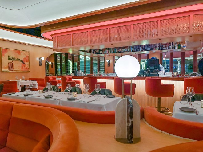 the dining room at Georgie