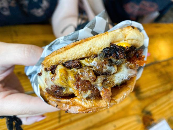 the maverick burger - burger schmurger