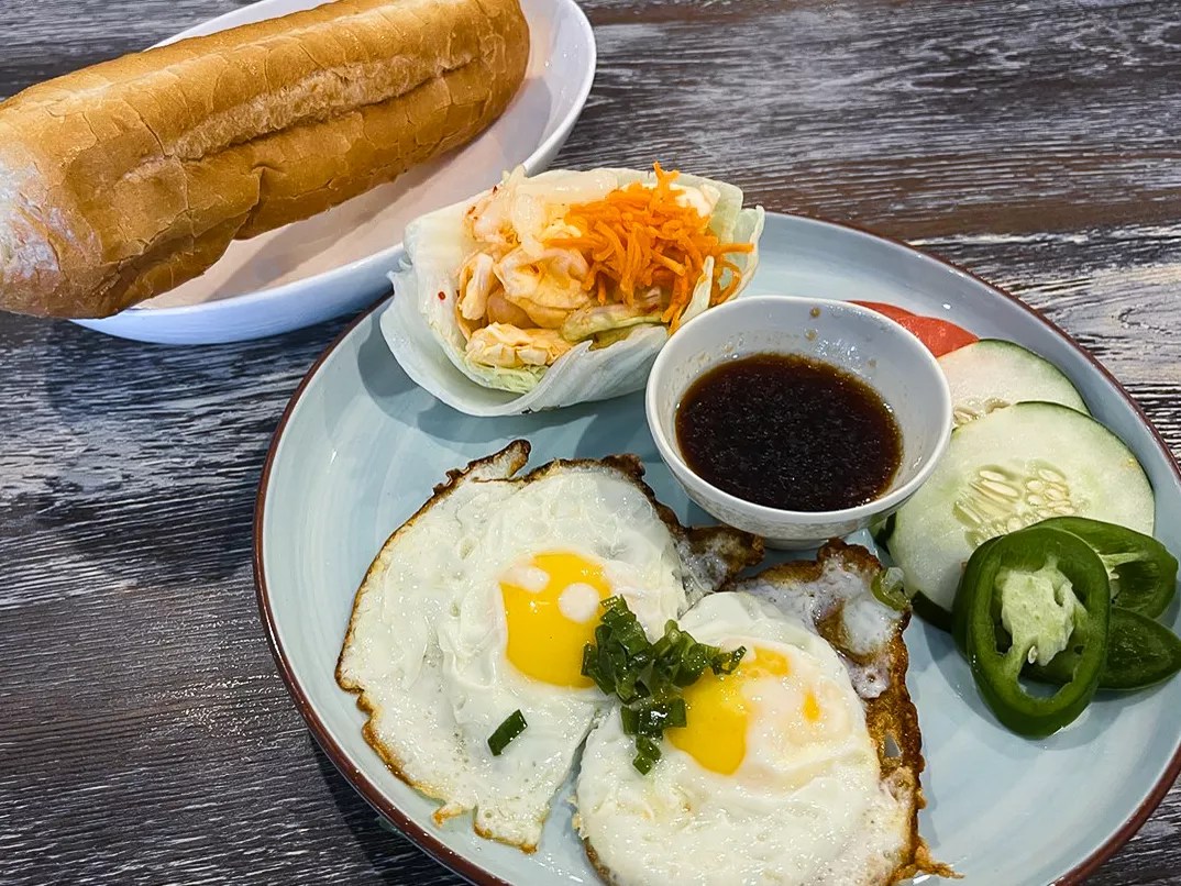 Build your own banh mi at Bep Nha.