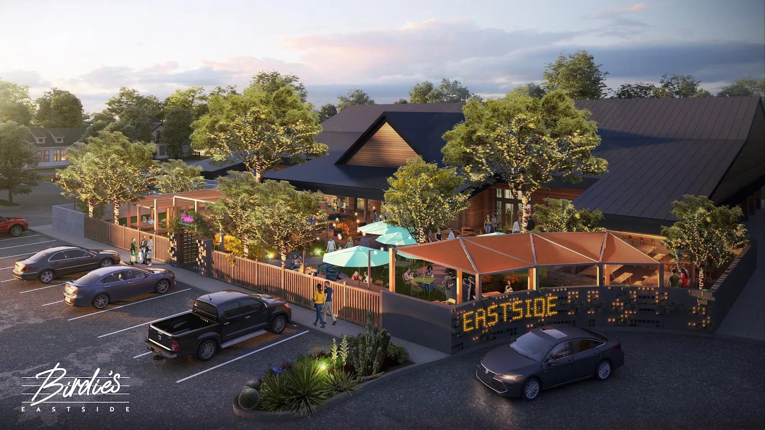 Birdie's Eastside artist rendering