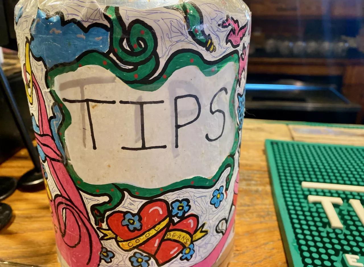 Tip jar