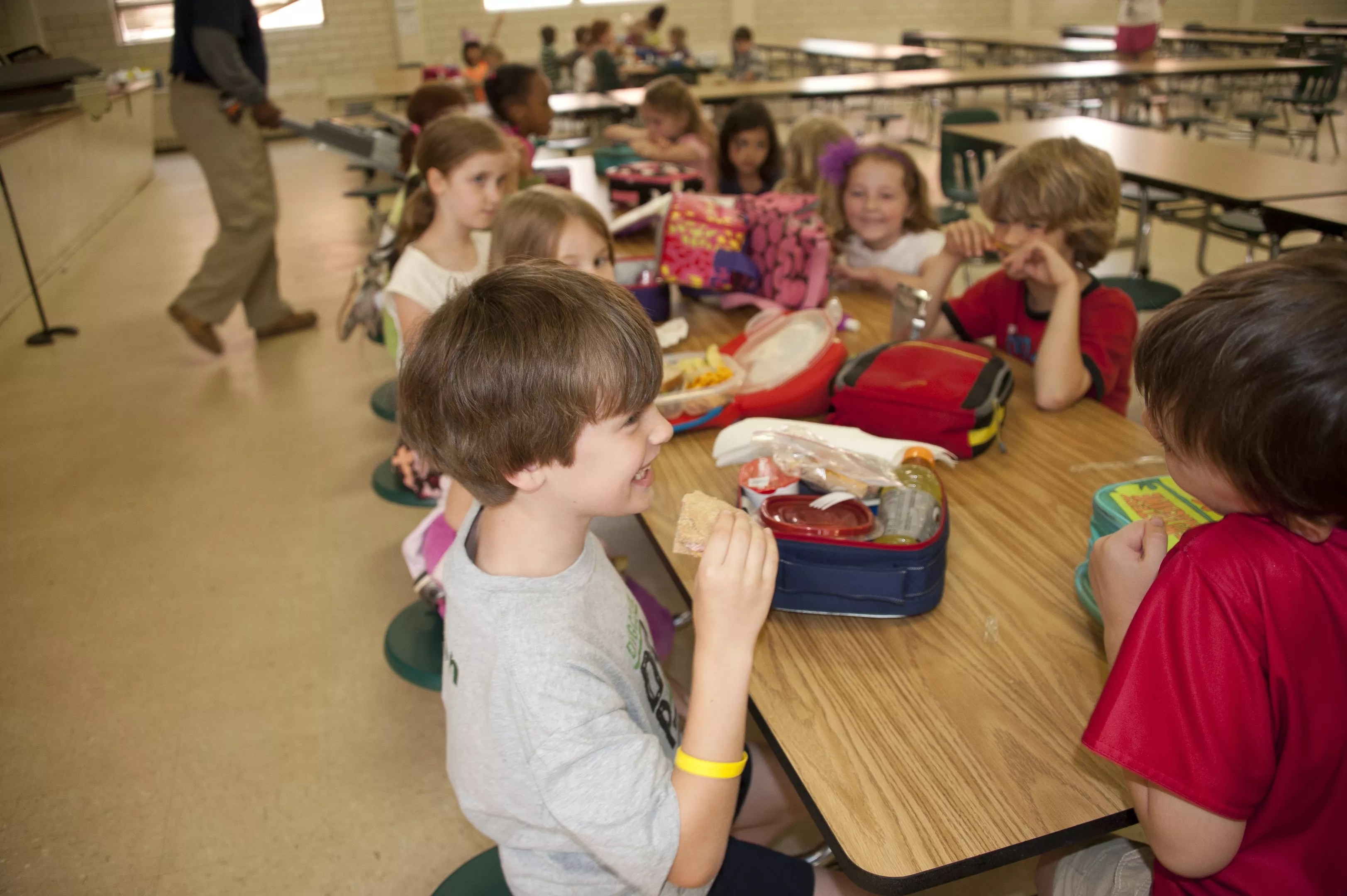 school cafeteria