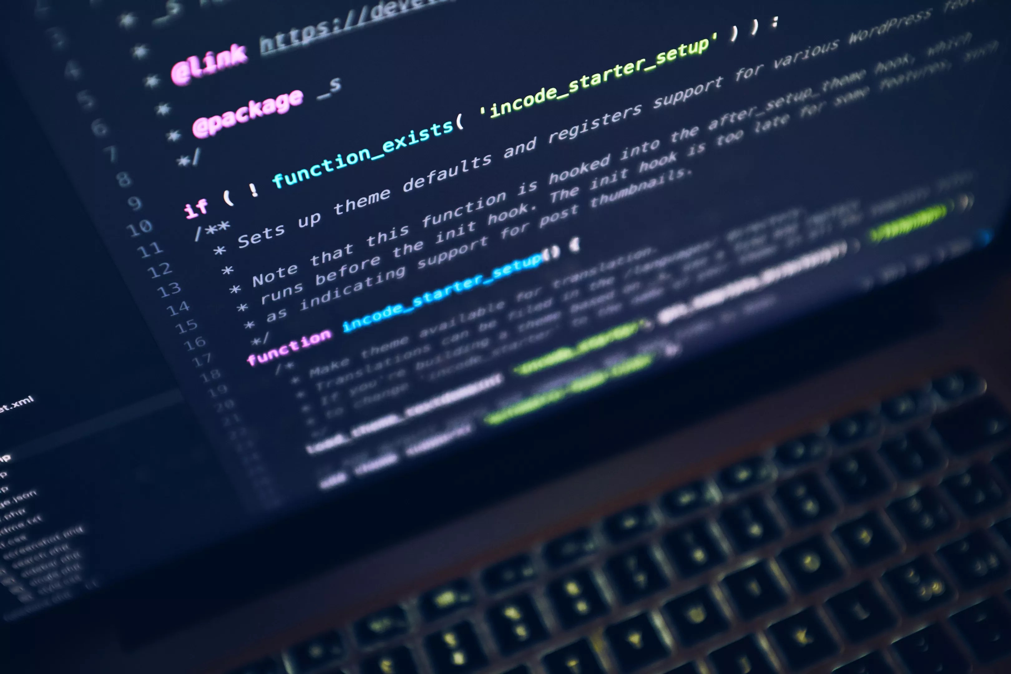 computer screen
