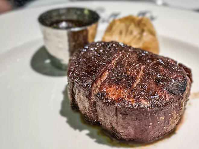 A 12-ouce filet mignon at Stillwell's