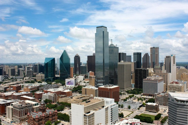 Dallas is a leader in converting downtown office break rooms into residential bathrooms.