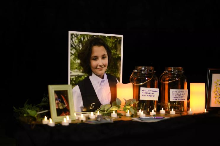 Transgender teen Nex Benedict was murdered in Oklahoma in February.