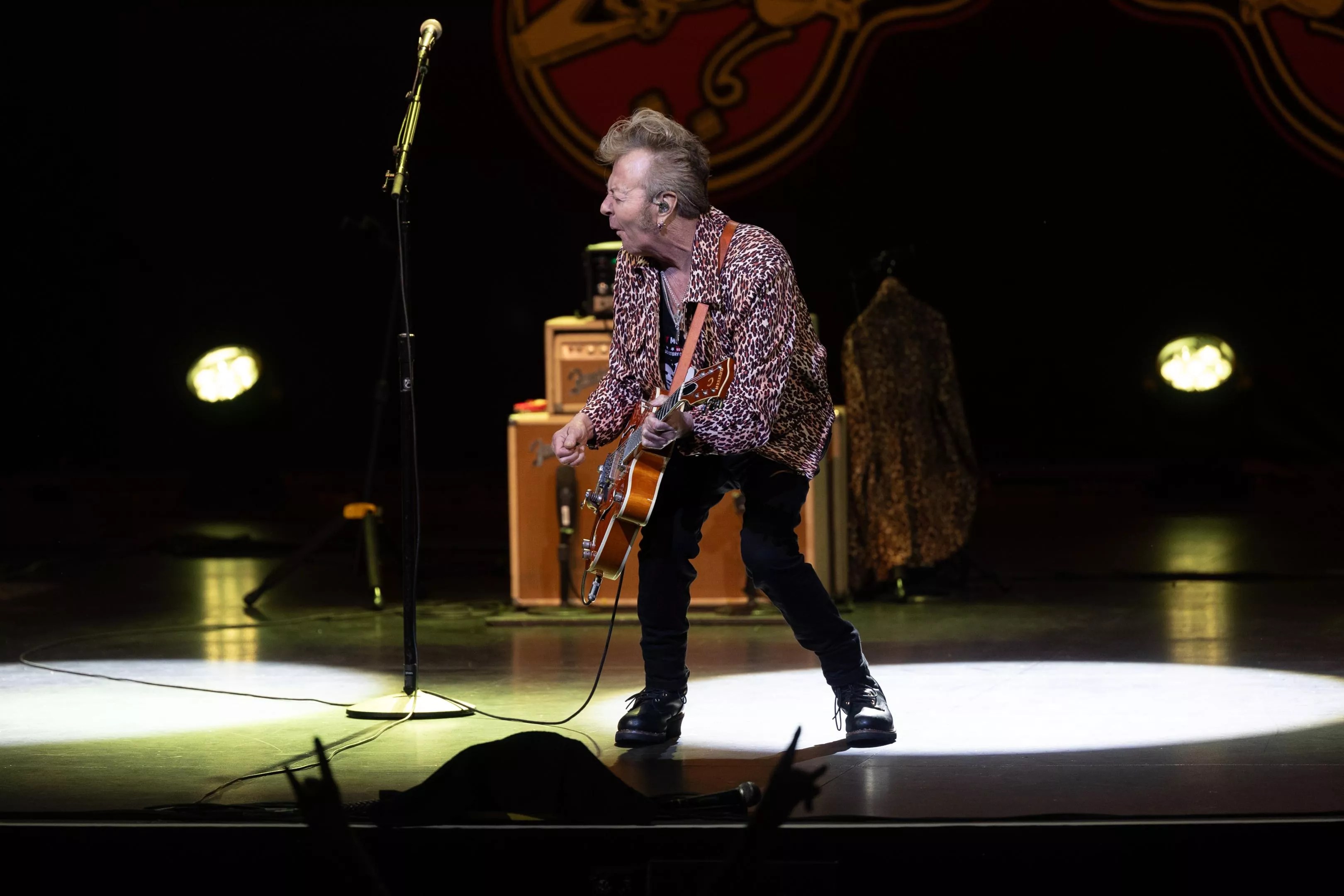 Brian Setzer and his Rockabilly Riot played the Majestic Theater Thursday night.