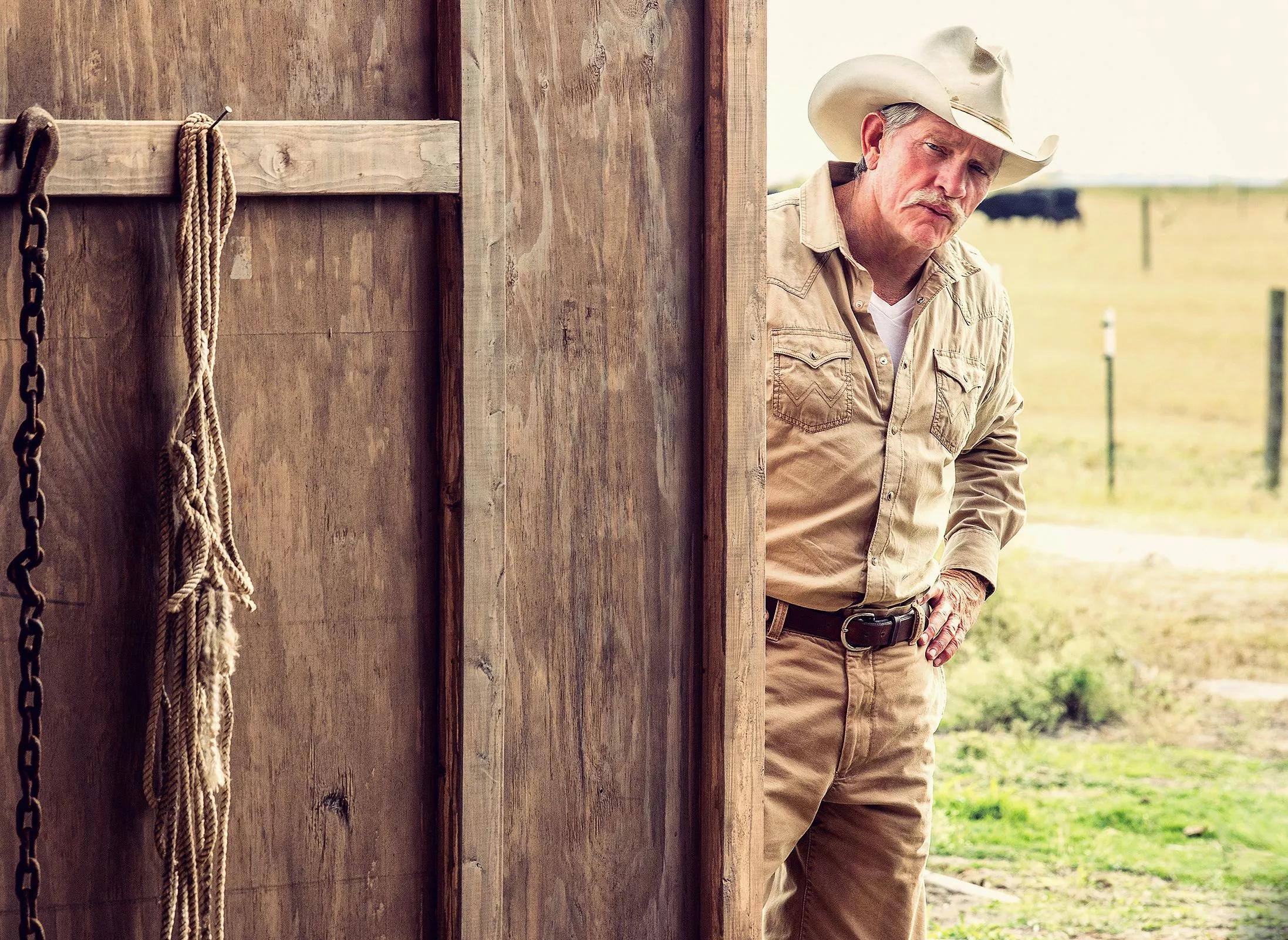 Thomas Haden Church onset in "Accidental Texan," where he plays a rugged Texan — a role for which he was born and raised.