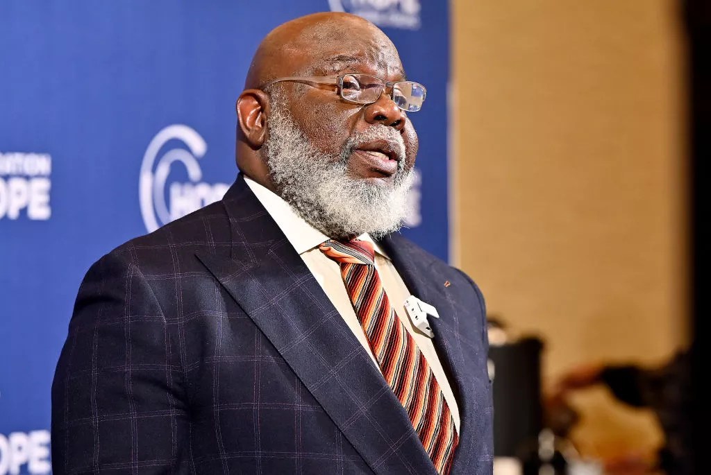 Bishop T.D. Jakes at the  HOPE Global Forums in 2022 in Atlanta