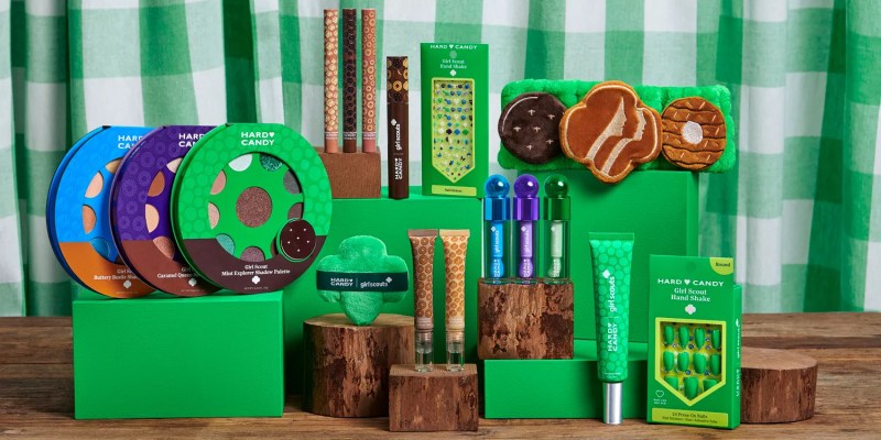 Girl Scout-themed line of cosmetics from Hard Candy