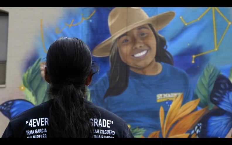 Uvalde mural Lexi Rubio