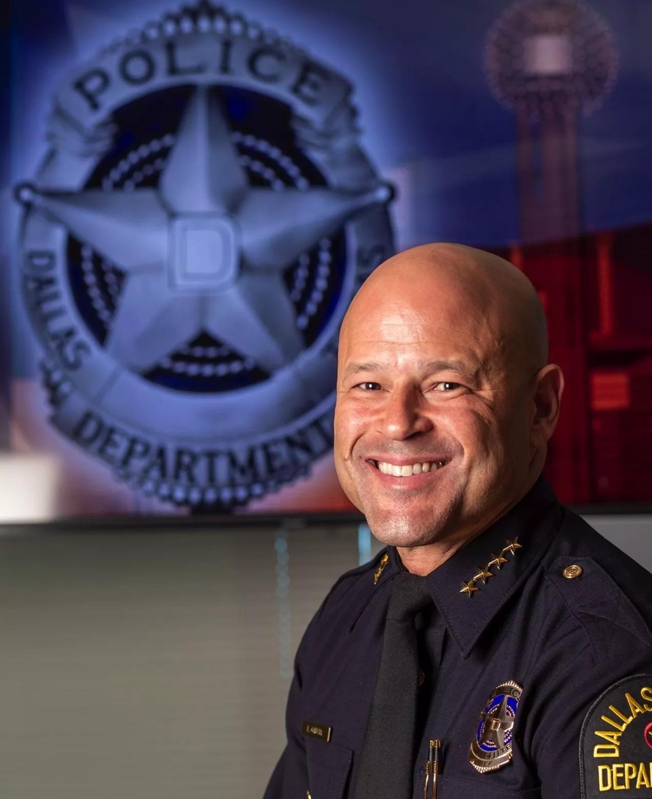 Dallas Police Chief Eddie Garcia