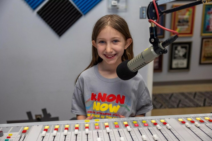Kidz Star Radio host Mary Ella Woodstock.
