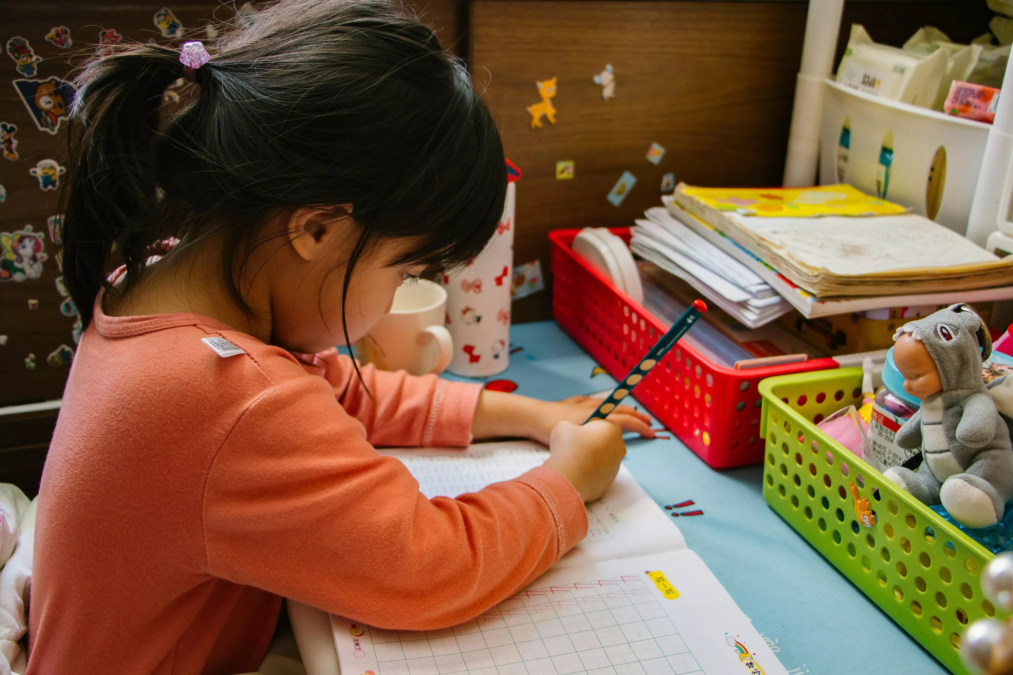 Preschool student child