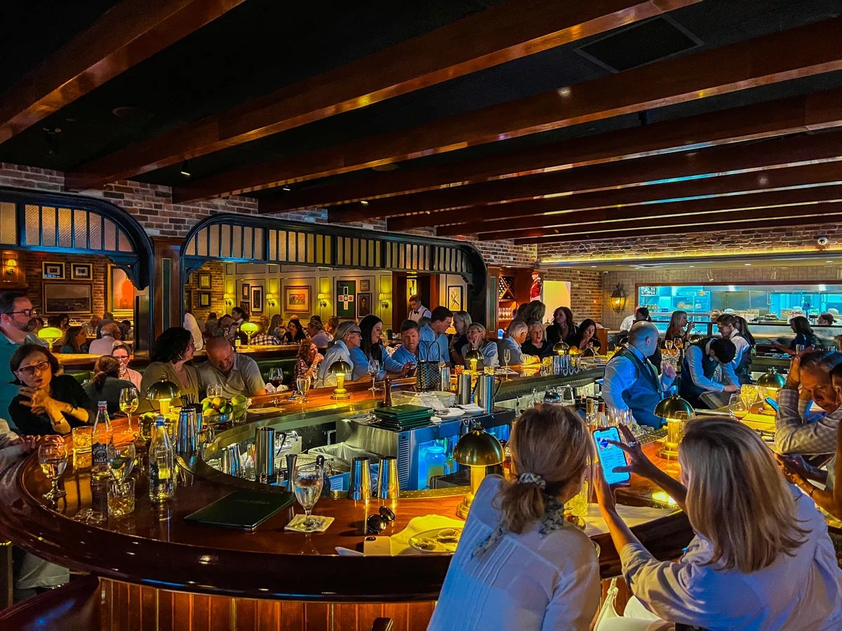 The bar a Jack & Harry's