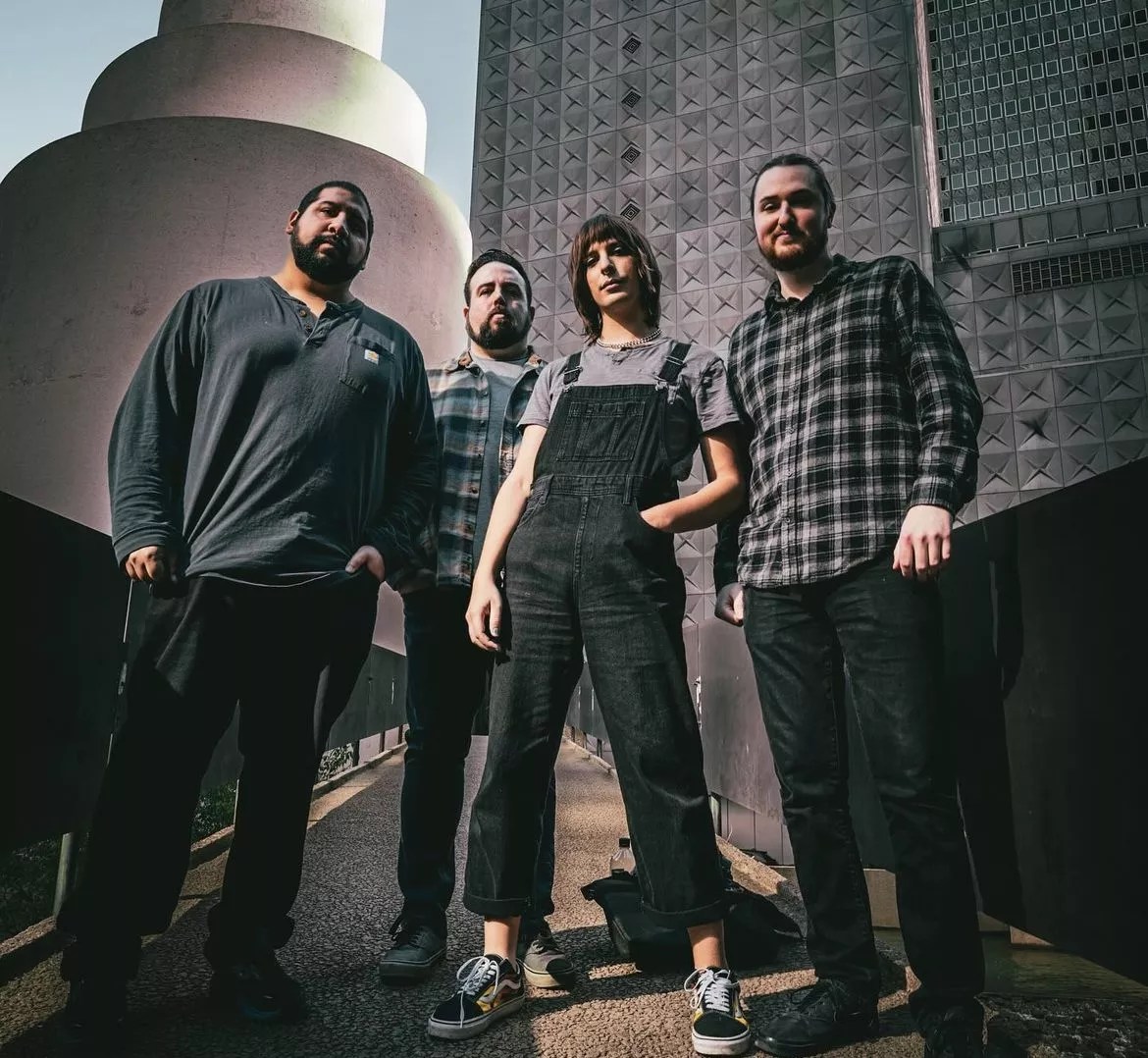 Dallas band Wolves Reign: Eric Lara, Johnny Hill, Moose Moura, and Wes Switzer.