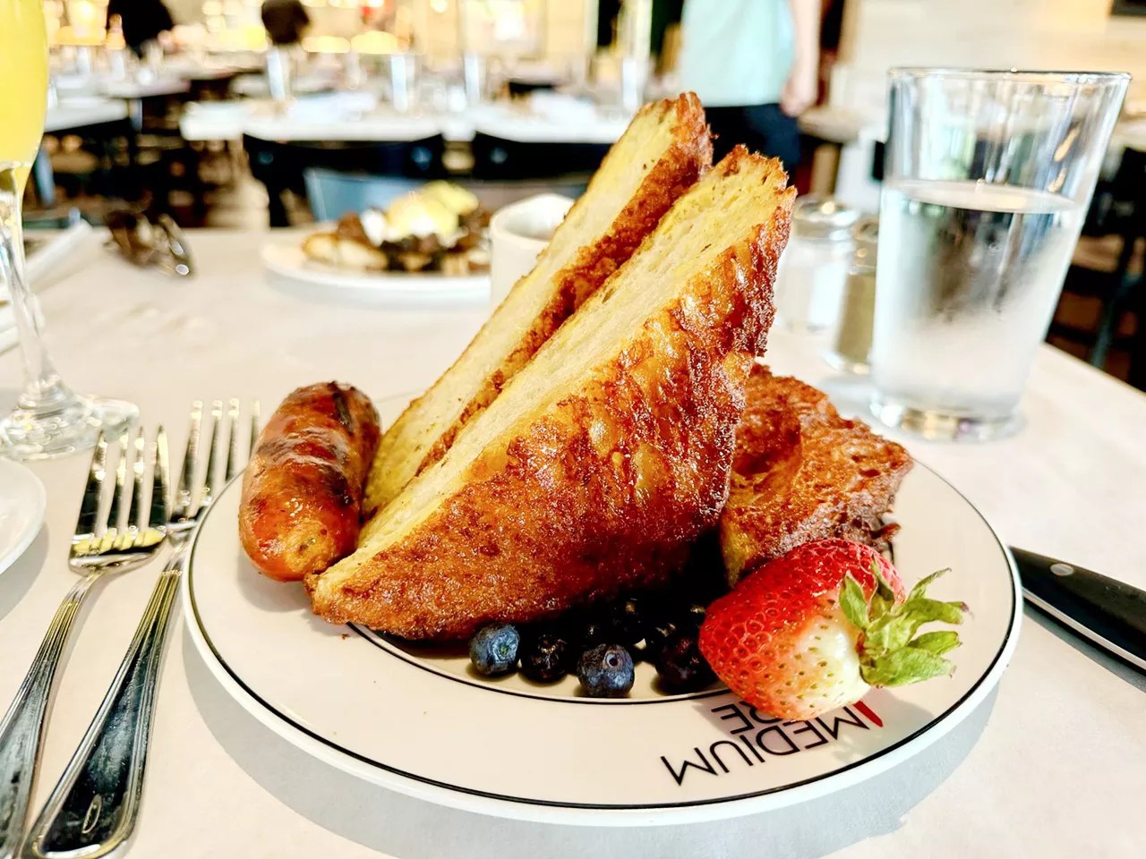 French toast at medium rare in dallas