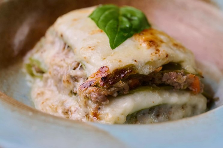 The lasagna bianca at Radici