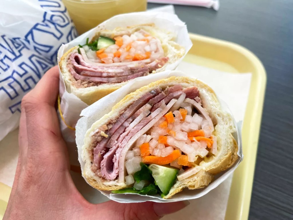 a sandwich 