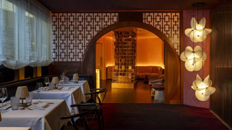 The dining room at LePassage