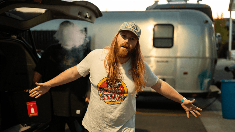 Dallas musician Mitchell Ferguson.