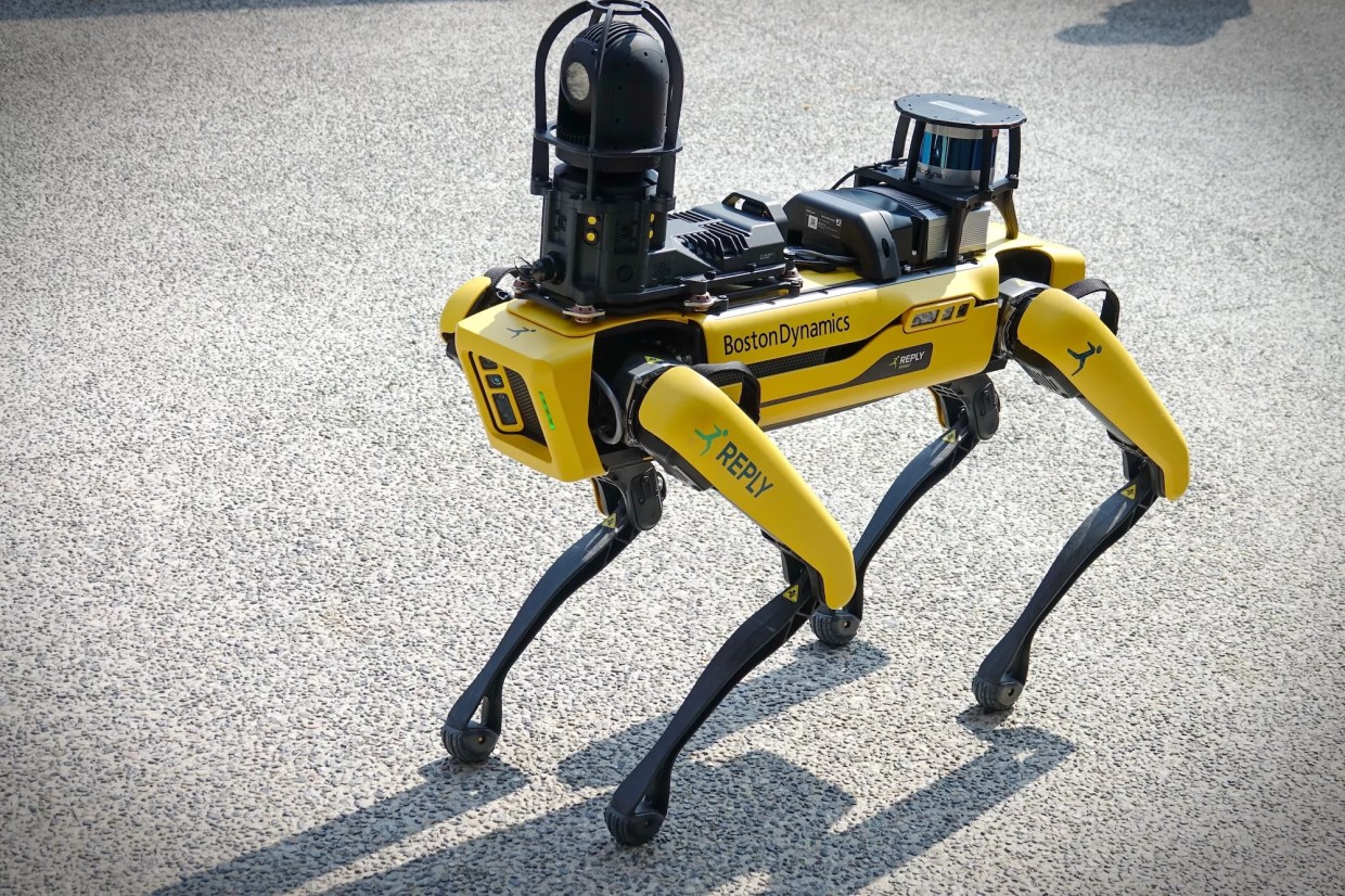 A robotic dog
