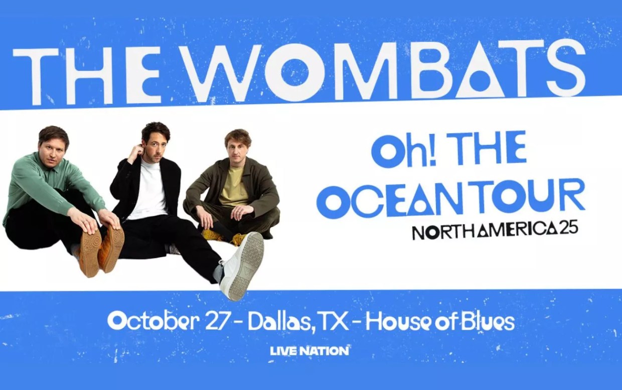Win 2 tickets to The Wombats!