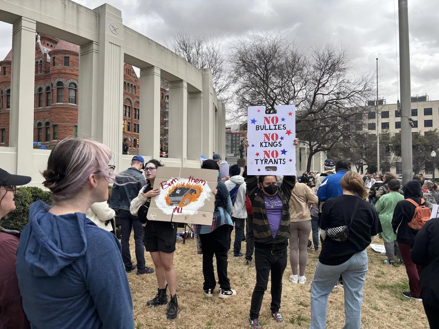 protest march