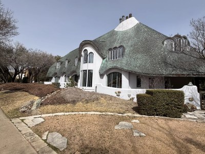 Highland Park's Mushroom House Destroyed