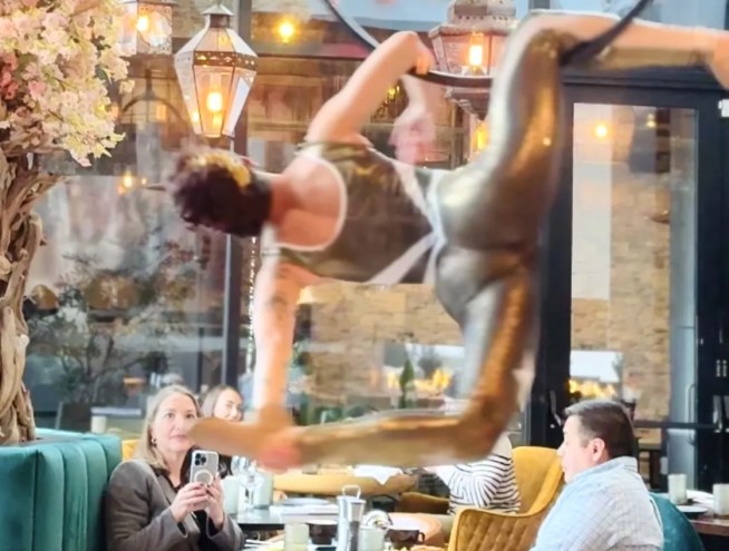 the glen aerialist