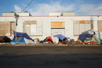 Downtown homeless volunteers say they are 'not going to be bullied' amid crackdown