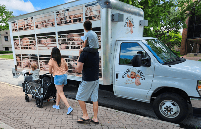 PETA hell on wheels truck