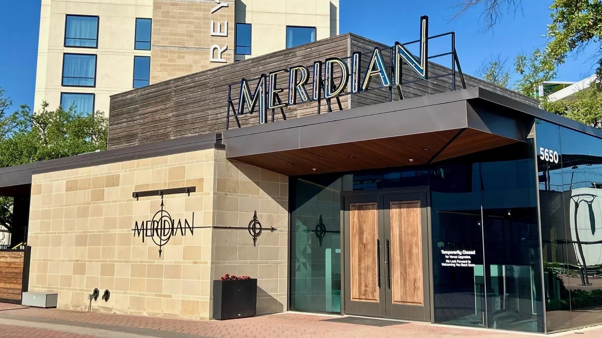 outside of meridian