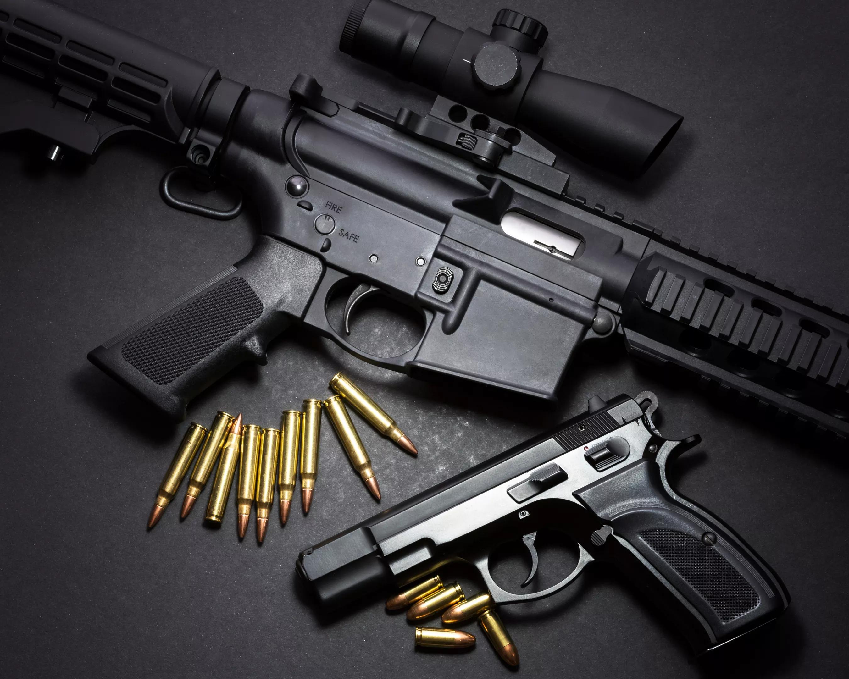 guns