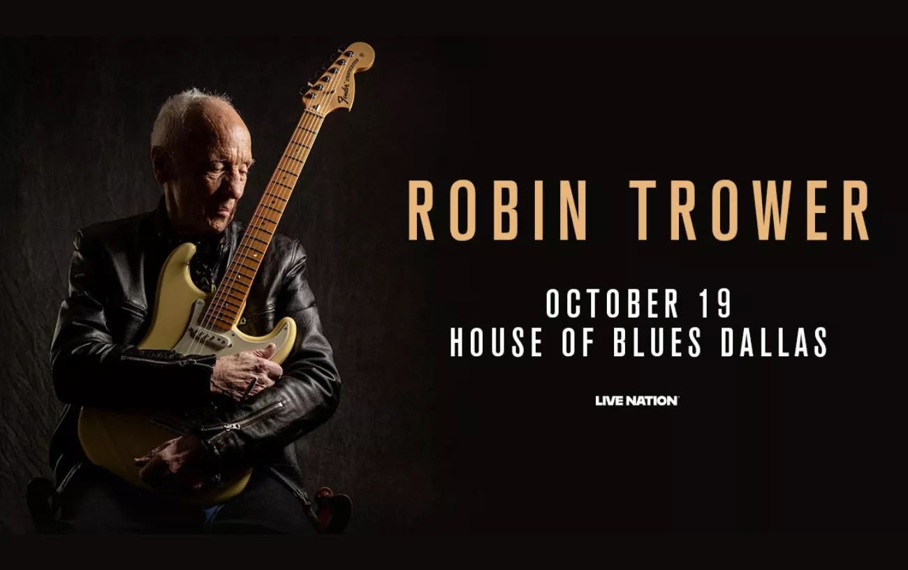 Win 2 tickets to Robin Trower!
