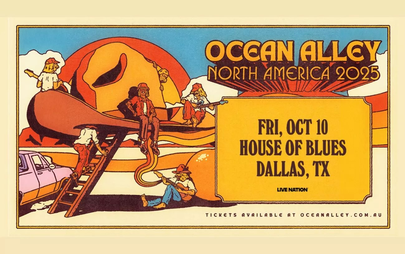 Win 2 tickets to Ocean Alley!