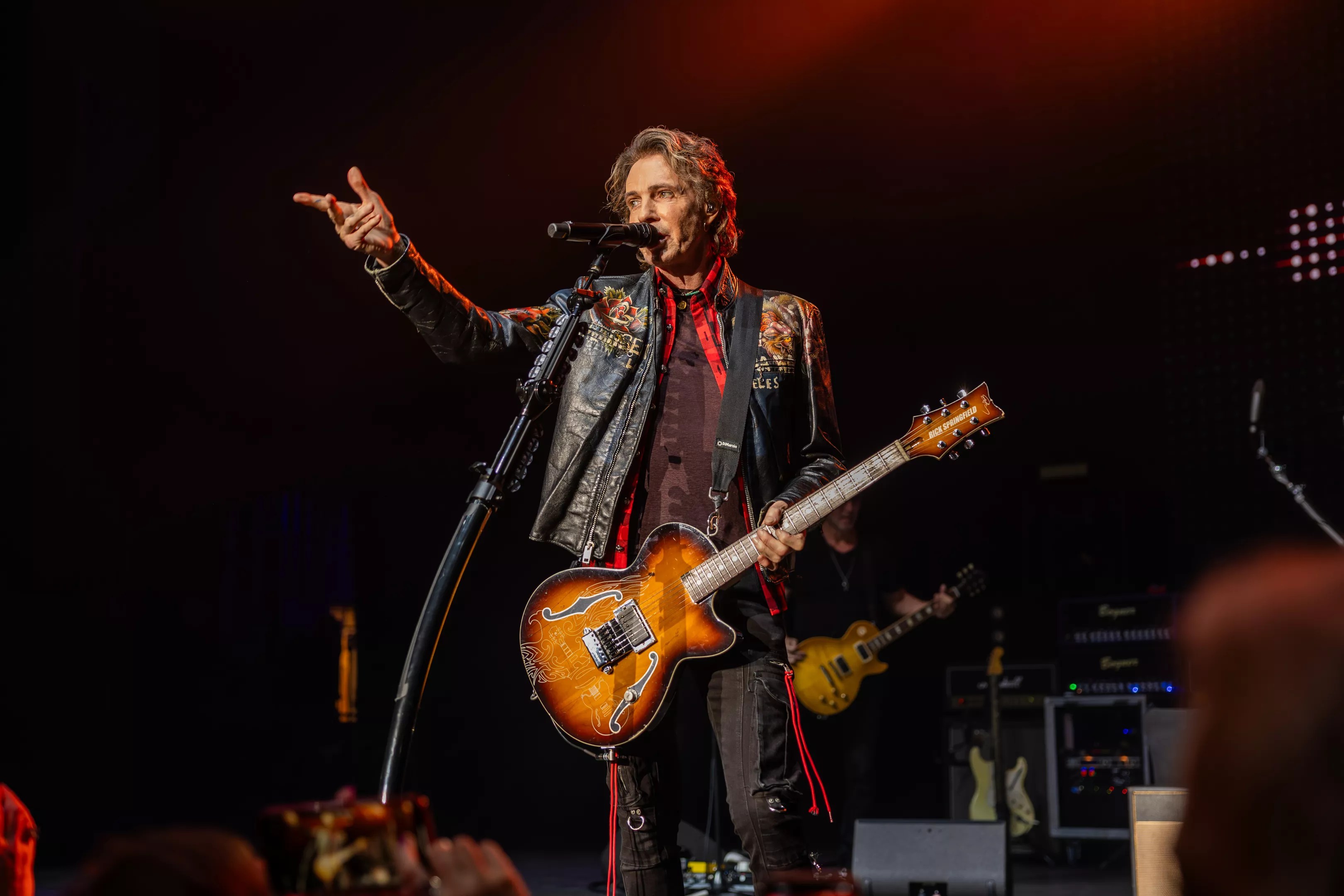 Man performing on stage