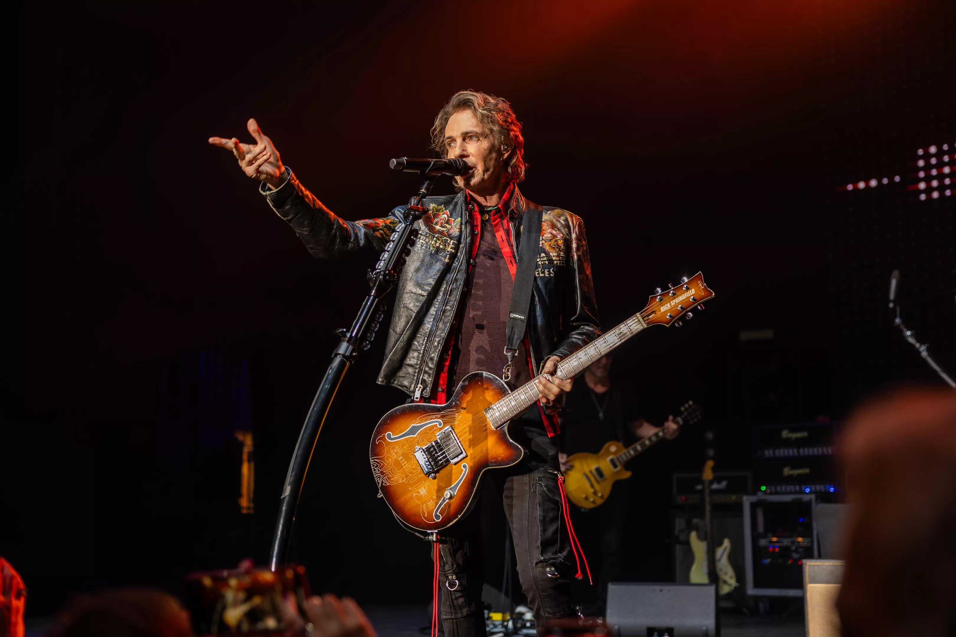 Man performing on stage